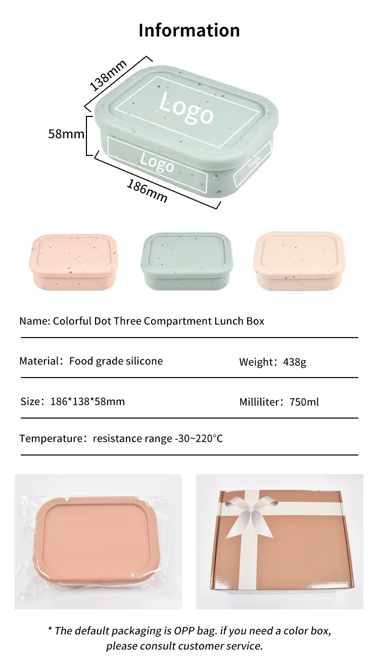 Afmetingen terrazzo lunchbox en vierkant bakje