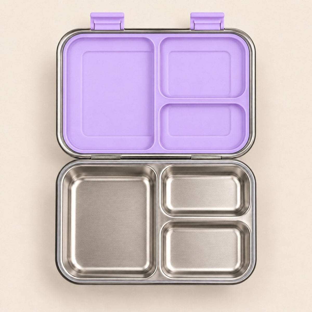 RVS lunchbox lila