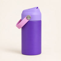 RVS drinkfles paars