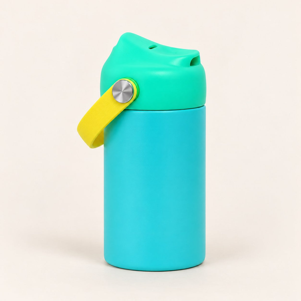 RVS drinkfles turquoise