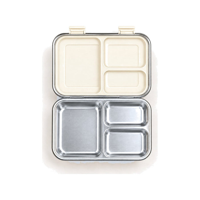 RVS lunchbox crème